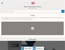 Tablet Screenshot of indiaplastovision.com